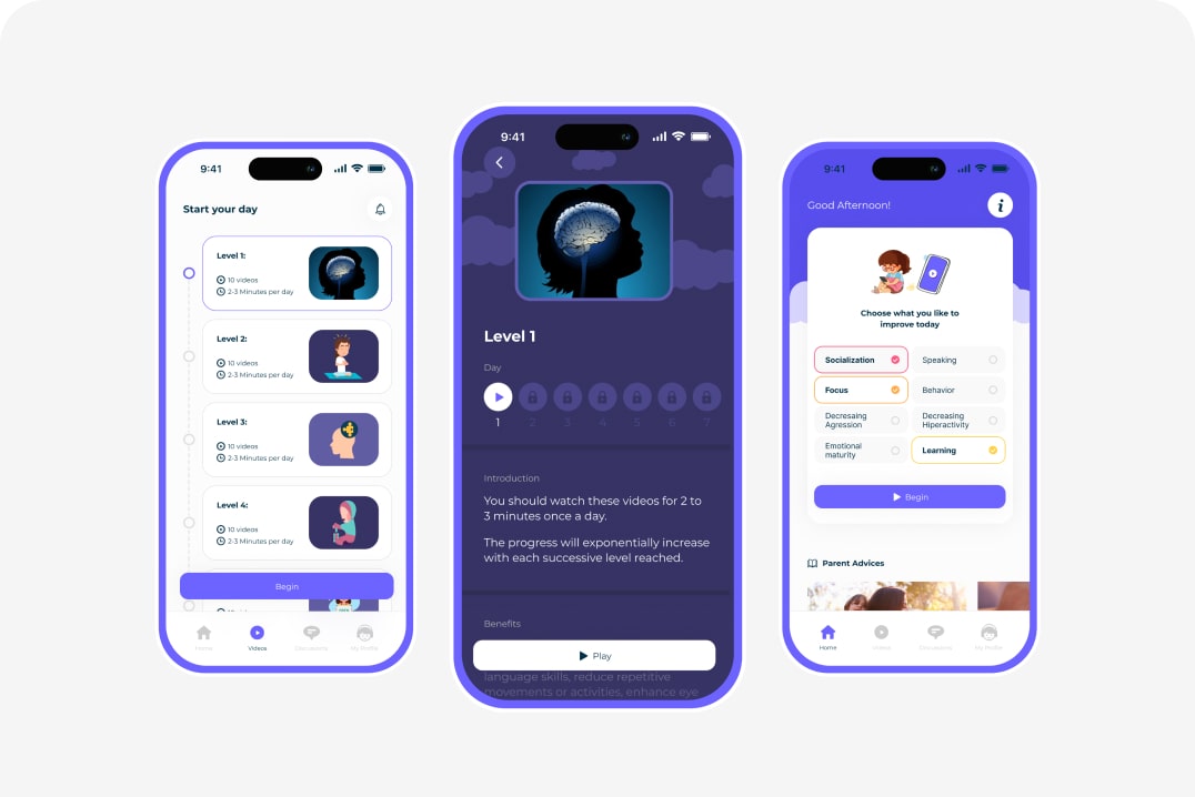 Mind Boost - Mobile app